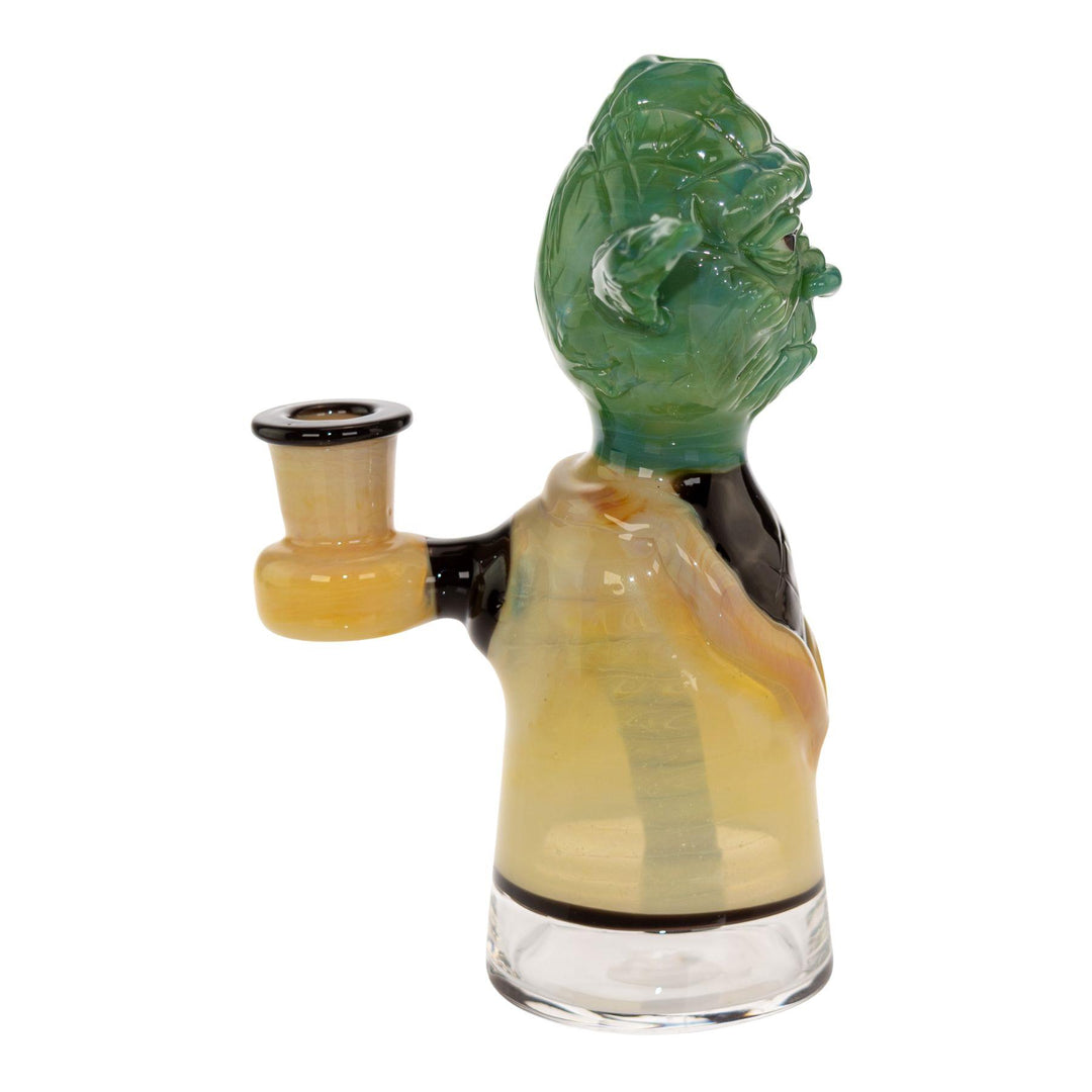 "Right side of a Jon Fischbach Yoda Rig that is American-made and handblown here in the U.S.," - Up N Smoke.