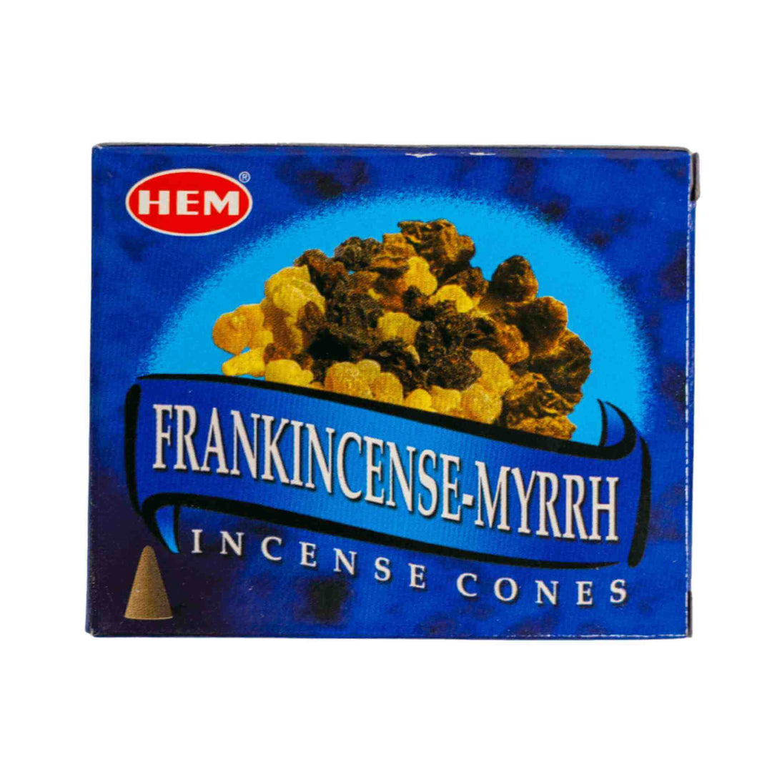 Frankincense-Myrrh HEM Incense Cones - Up N Smoke