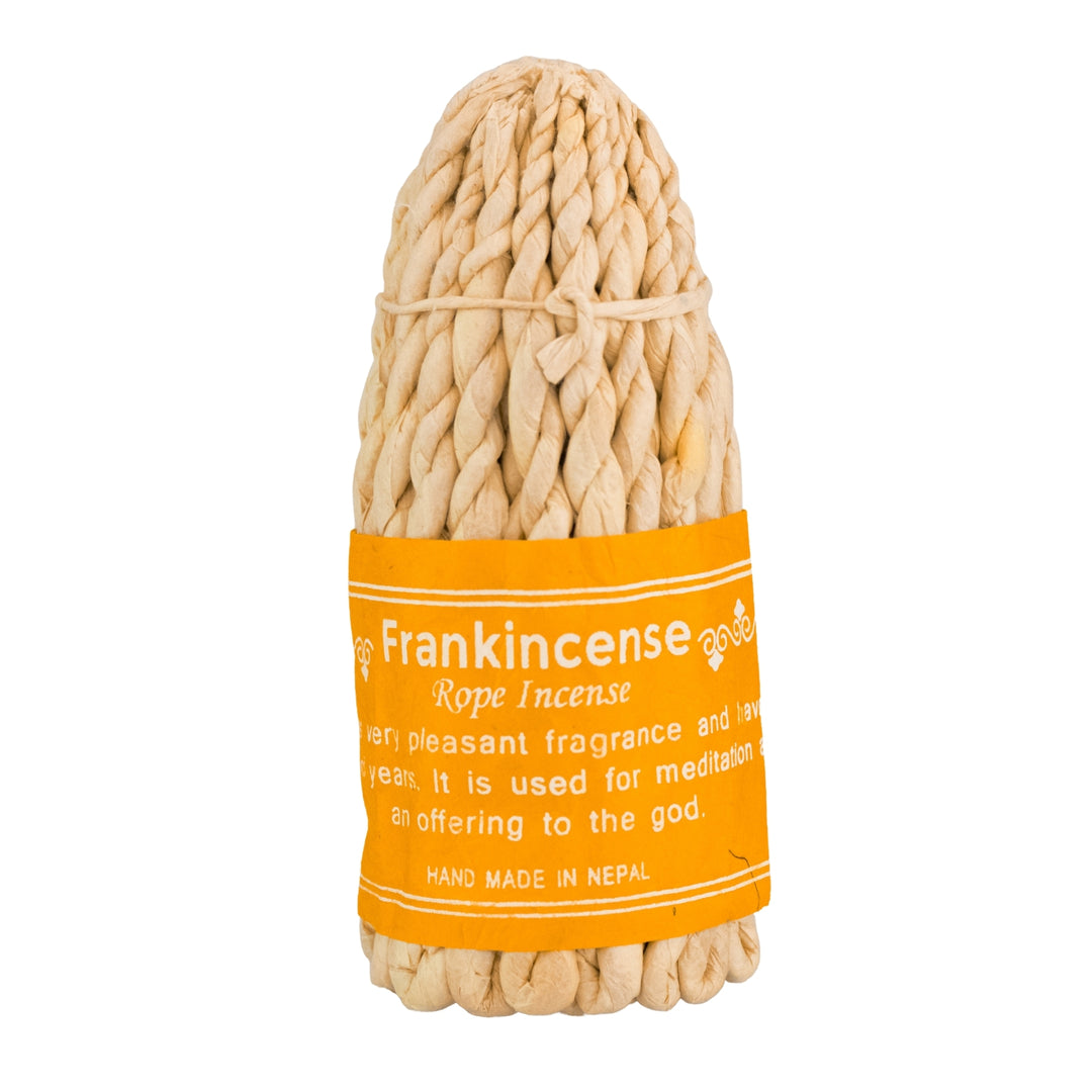 Frankincense Rope Incense with White Background - Up N Smoke