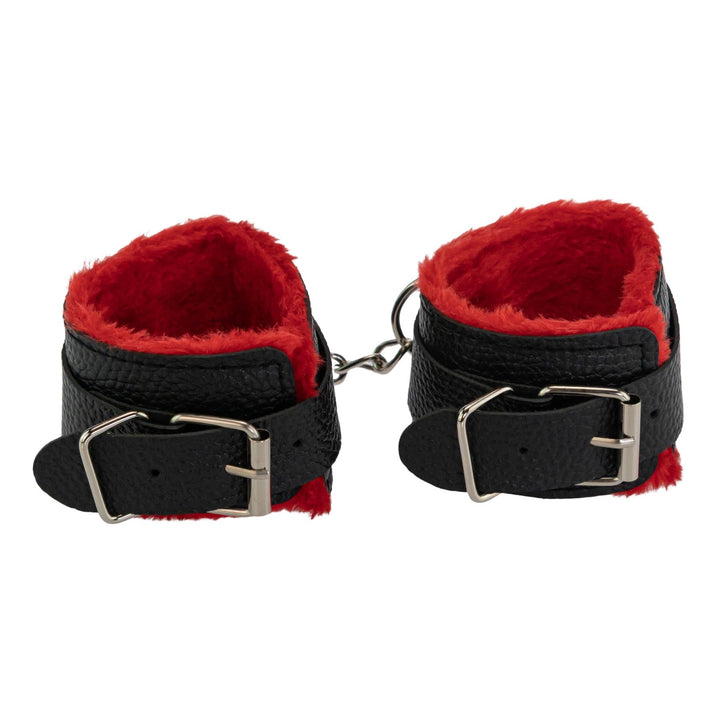 Fuzzy Handcuffs on a white background - Up N Smoke