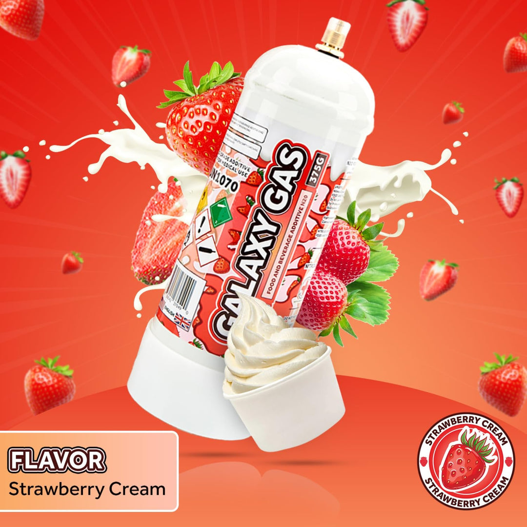 Galaxy Gas Flavored Whip Cream Chargers