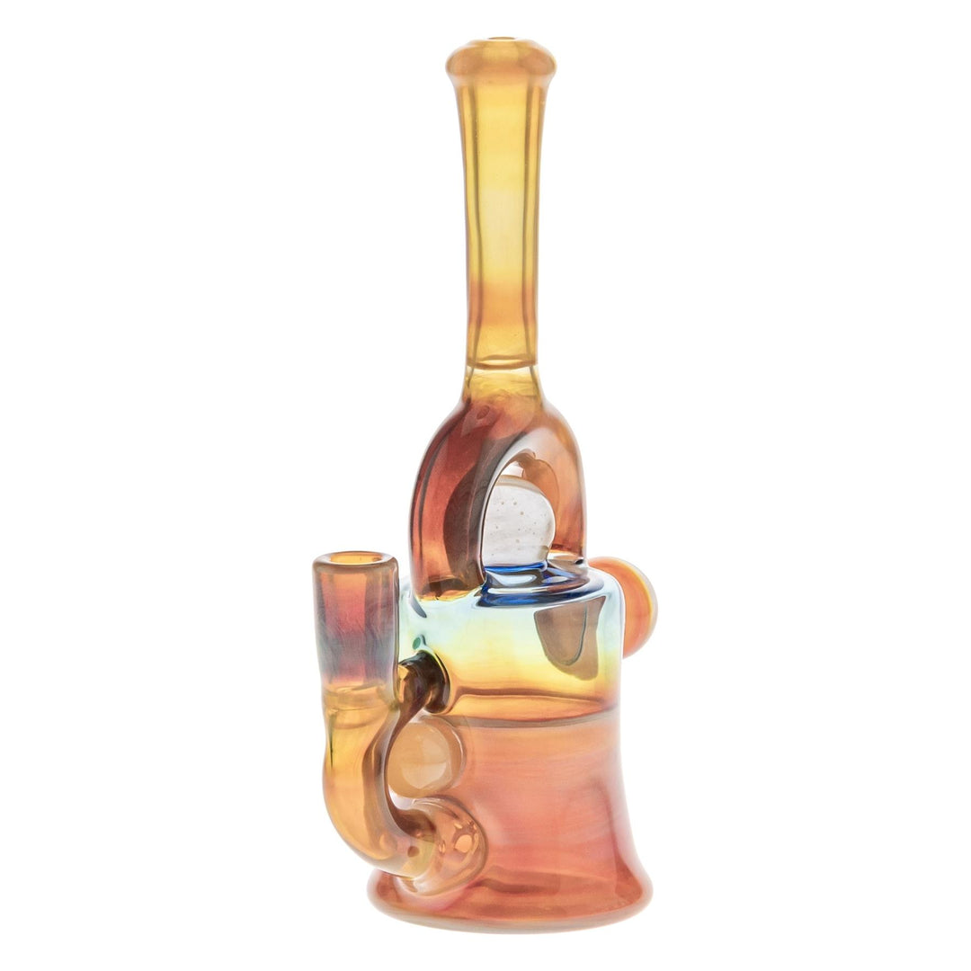 GK Coilpot Fumed Bubbler on a white background slight left angle - Up N Smoke