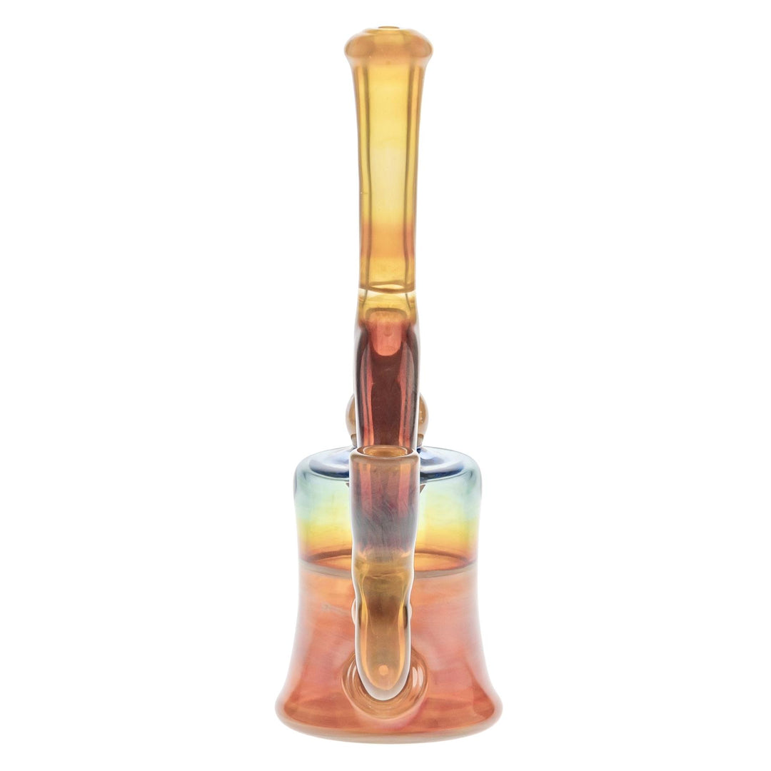 GK Coilpot Fumed Bubbler on a white background front angle - Up N Smoke