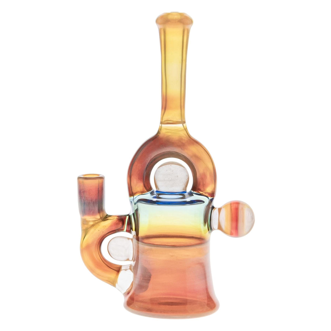 GK Coilpot Fumed Bubbler on a white background left angle - Up N Smoke