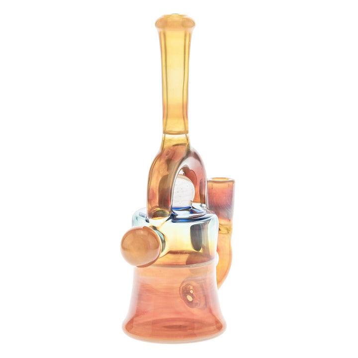 GK Coilpot Fumed Bubbler on a white background slight right angle - Up N Smoke