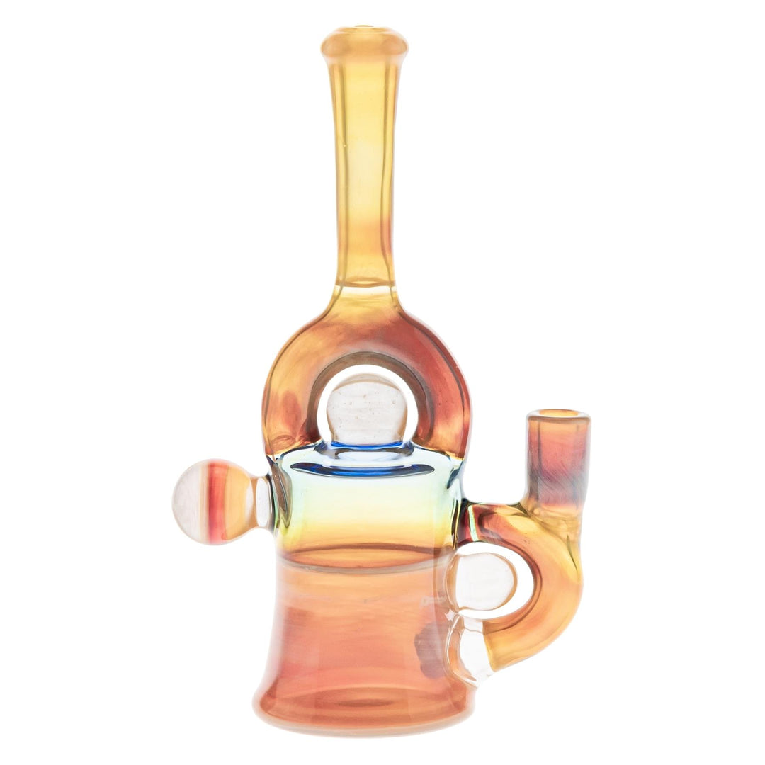 GK Coilpot Fumed Bubbler on a white background right angle - Up N Smoke