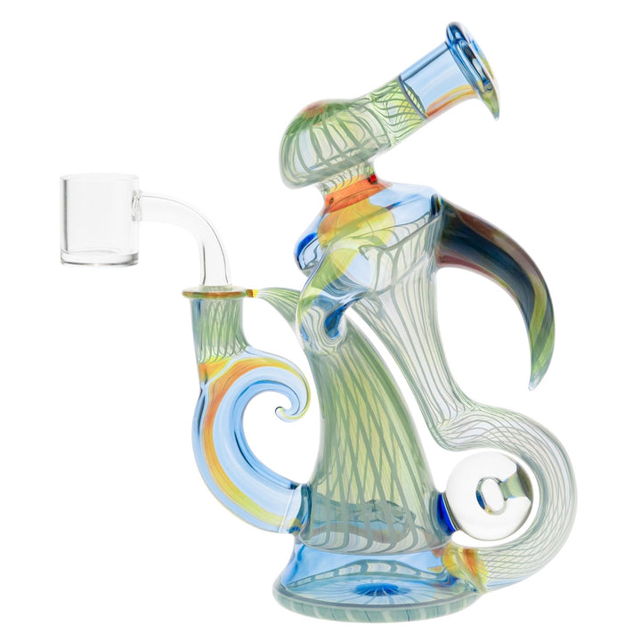GK Recycler Kit right facing angle on a white background - Up N Smoke