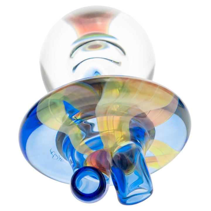 GK Recycler Kit carb cap low angle on a white background - Up N Smoke