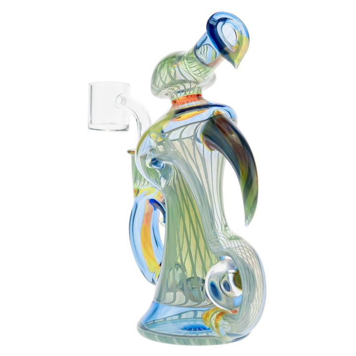 GK Recycler Kit right front facing angle on a white background - Up N Smoke