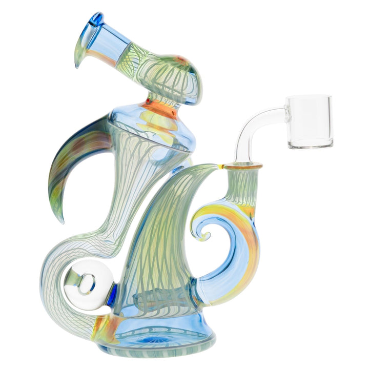 GK Recycler Kit elft facing angle on a white background - Up N Smoke