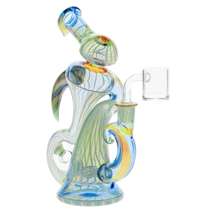 GK Recycler Kit left back facing angle on a white background - Up N Smoke