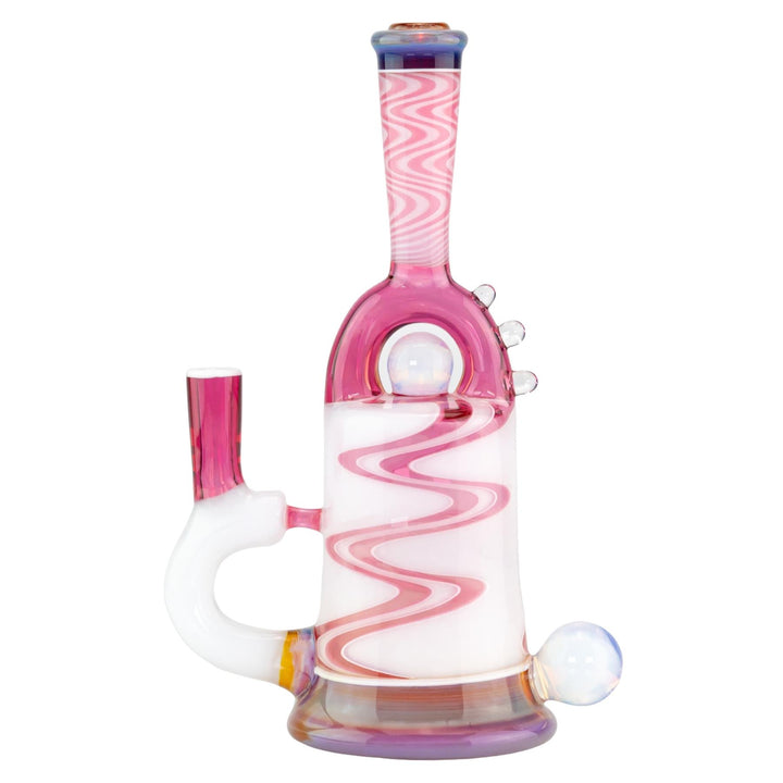 GK Wig Wag Bubbler left facing angle on a white background - Up N Smoke
