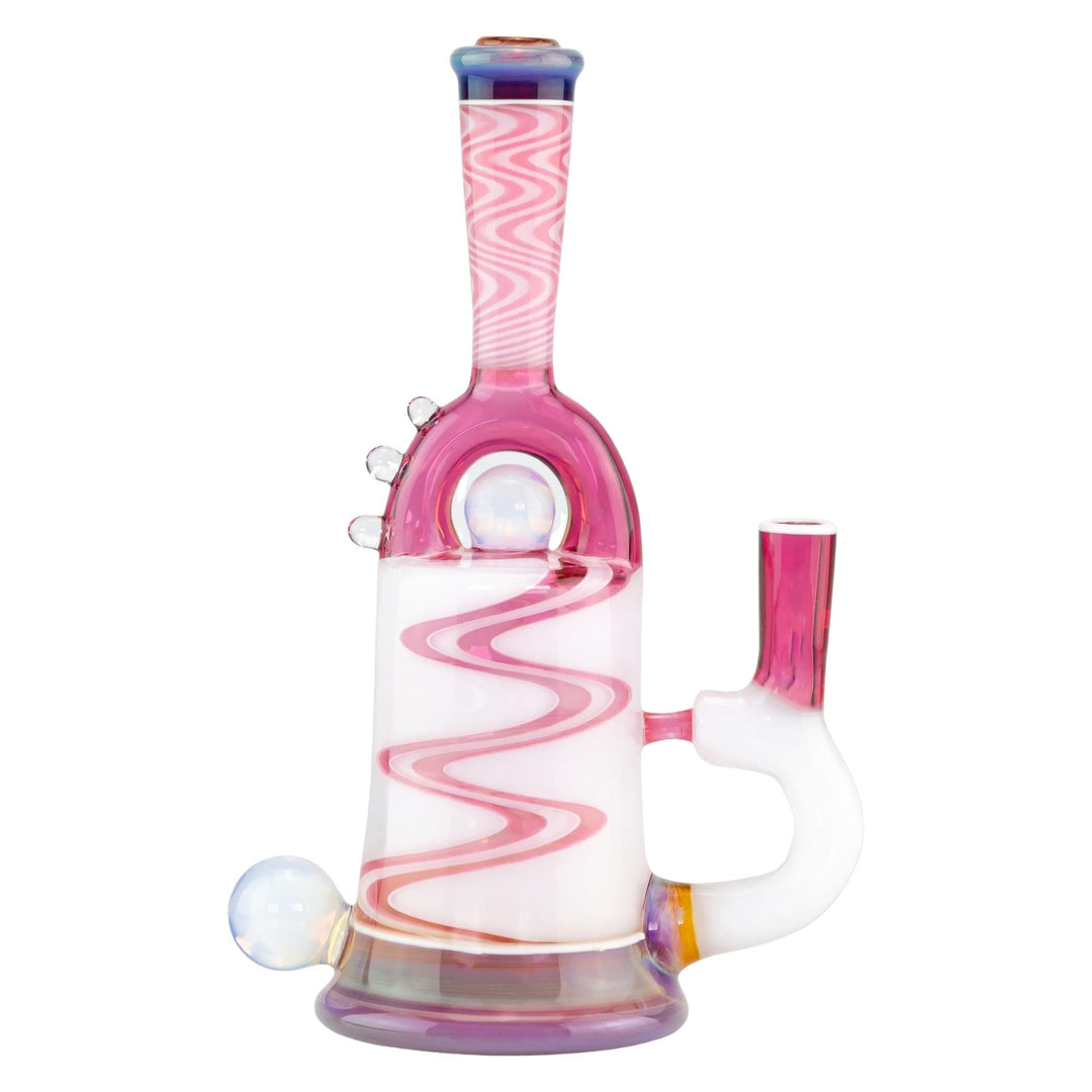 GK Wig Wag Bubbler right facing angle on a white background - Up N Smoke