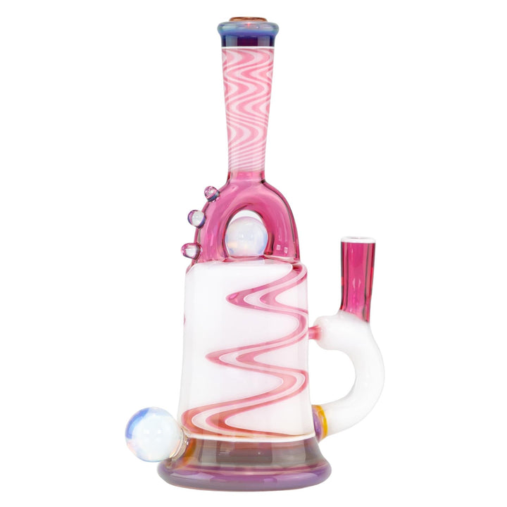 GK Wig Wag Bubbler back right facing angle on a white background - Up N Smoke