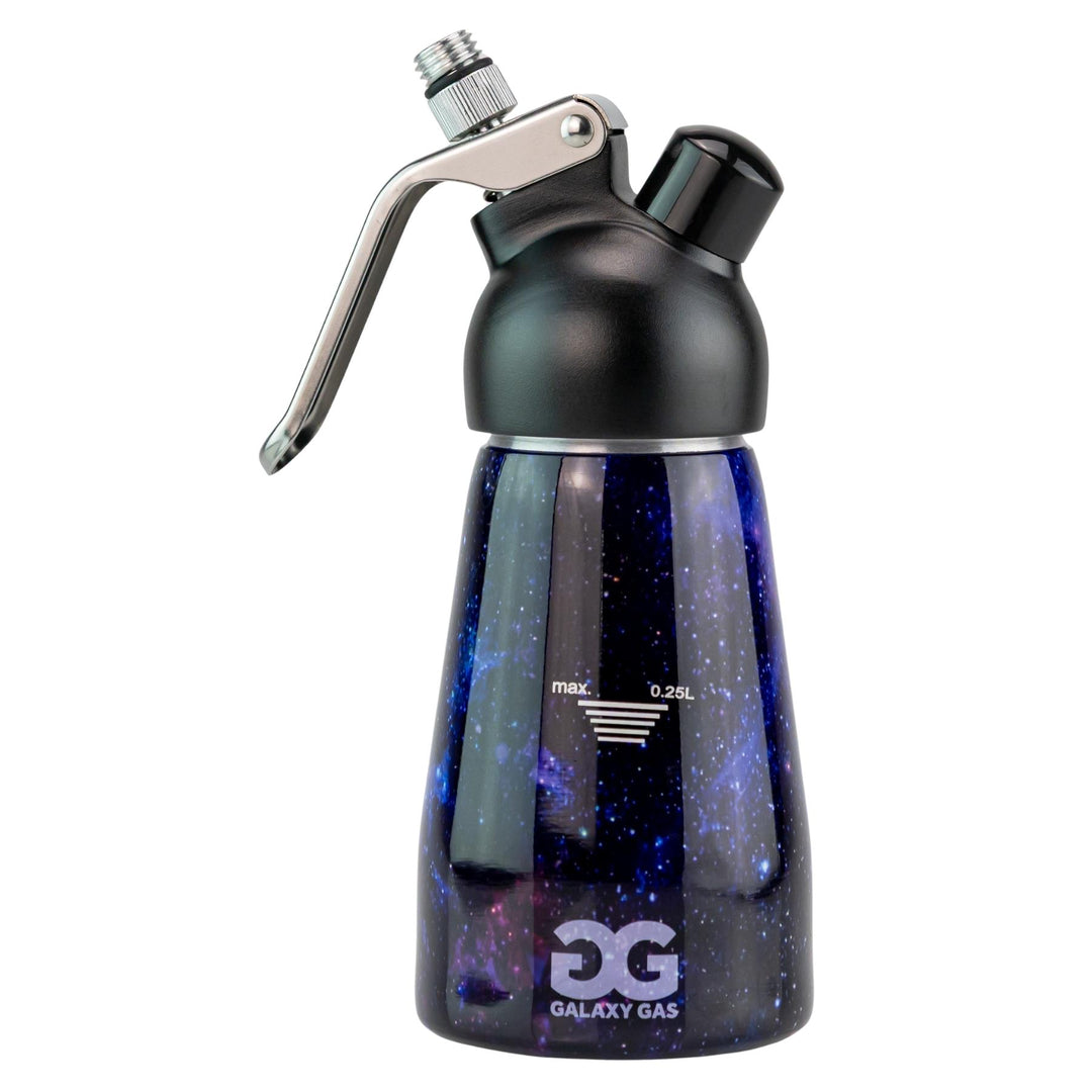 Galaxy Gas Whipped Cream Dispenser galaxy color on a white background - Up N Smoke