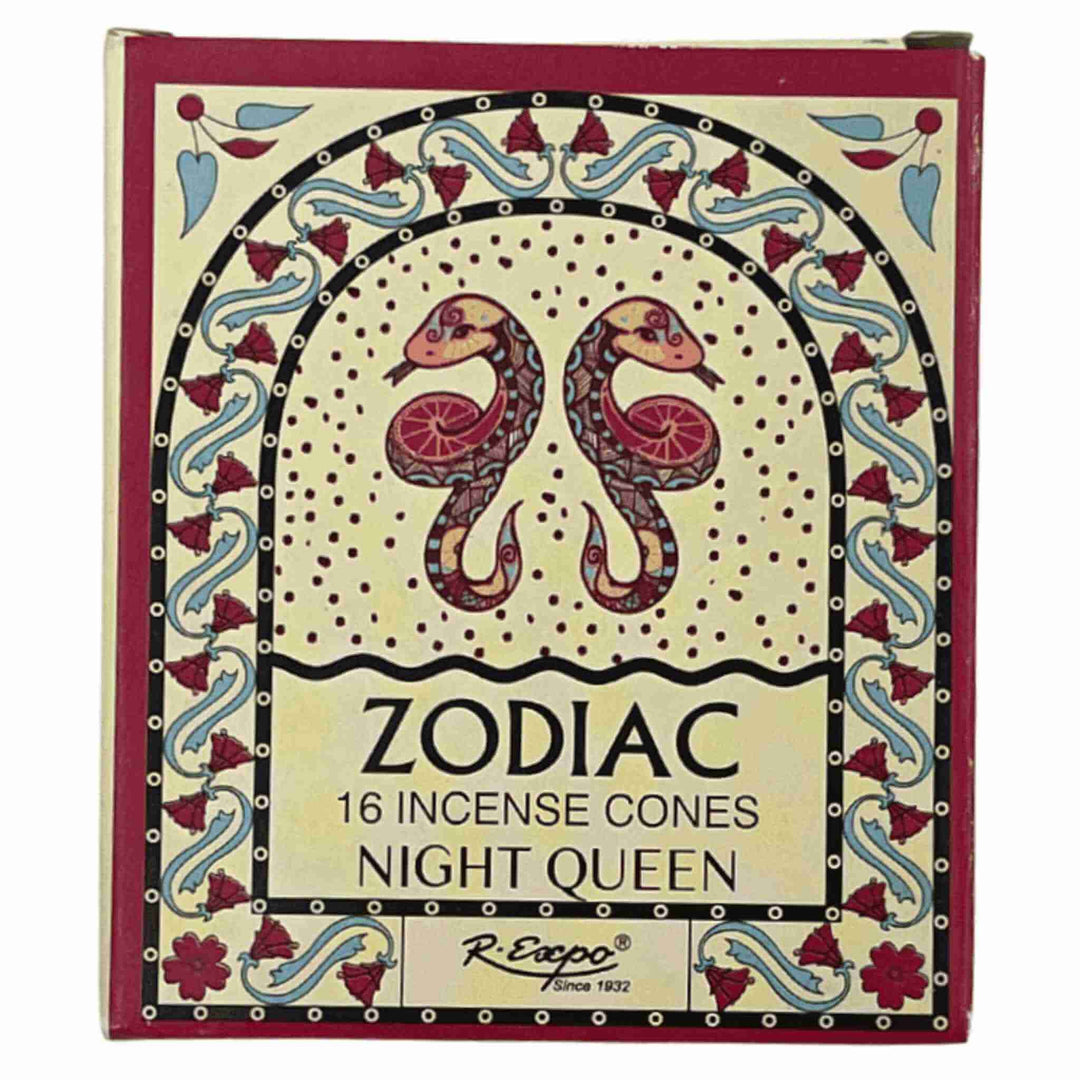 Gemini Night Queen Zodiac Incense Cones - Up N Smoke