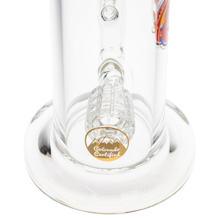 Glasslab 303 Barrel perc closeup picture - Up N Smoke 