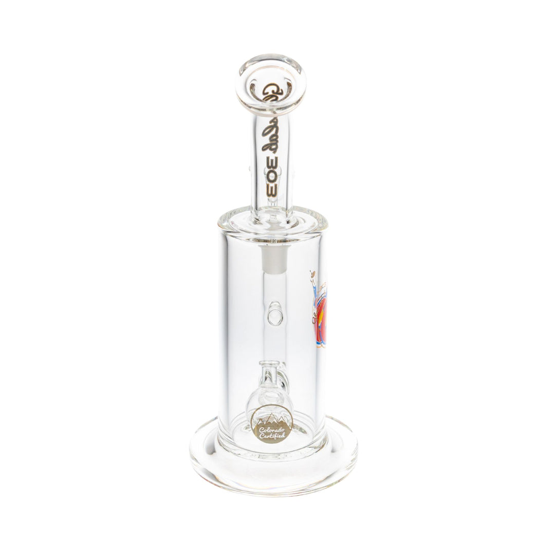 Glasslab 303 3D Logo perc back side picture - Up N Smoke 