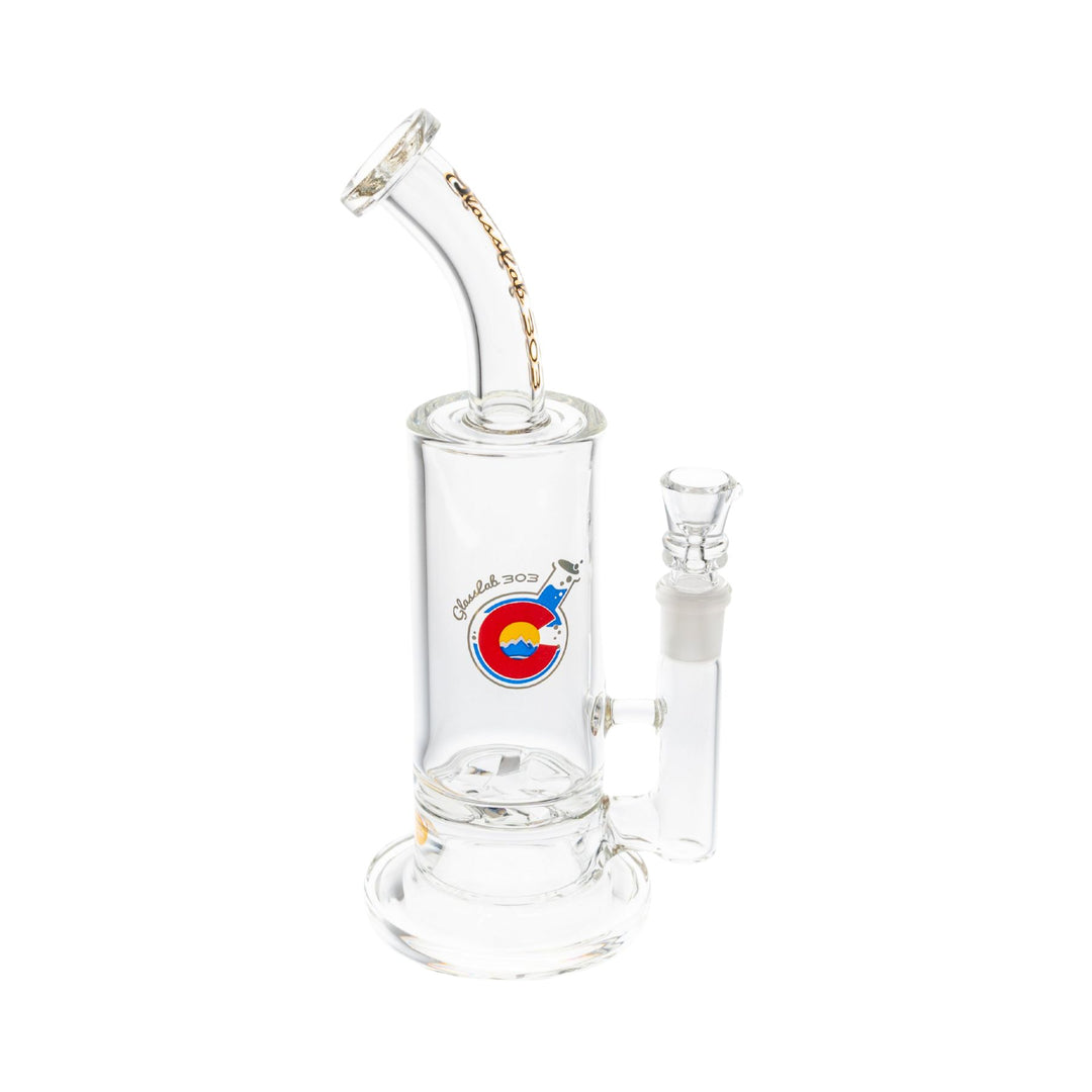 Glasslab 303 Turbine perc left side picture - Up N Smoke 