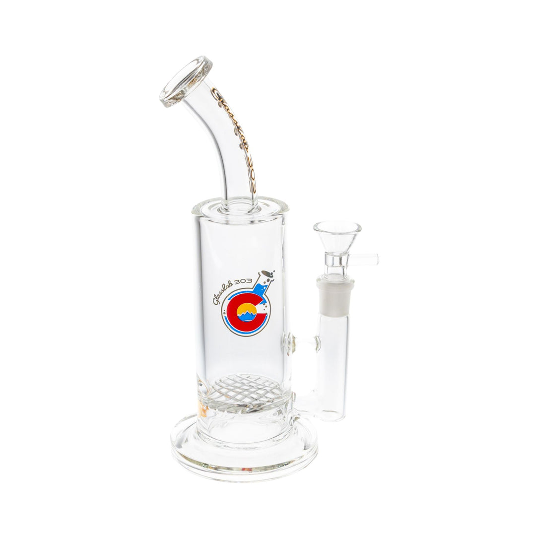 Glasslab 303 Honeycone perc left side picture - Up N Smoke 