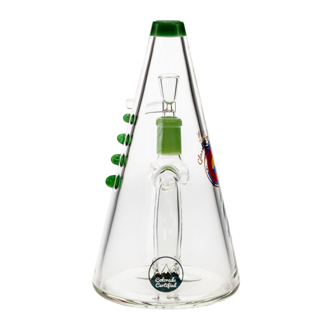 "Backside of a Glass Lab 303 Jammer on a white background," - Up N Smoke.