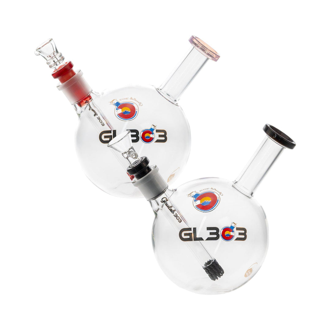 Glass Lab 303 GL Ball Water Pipe shot in a studio setting - Up N Smoke 