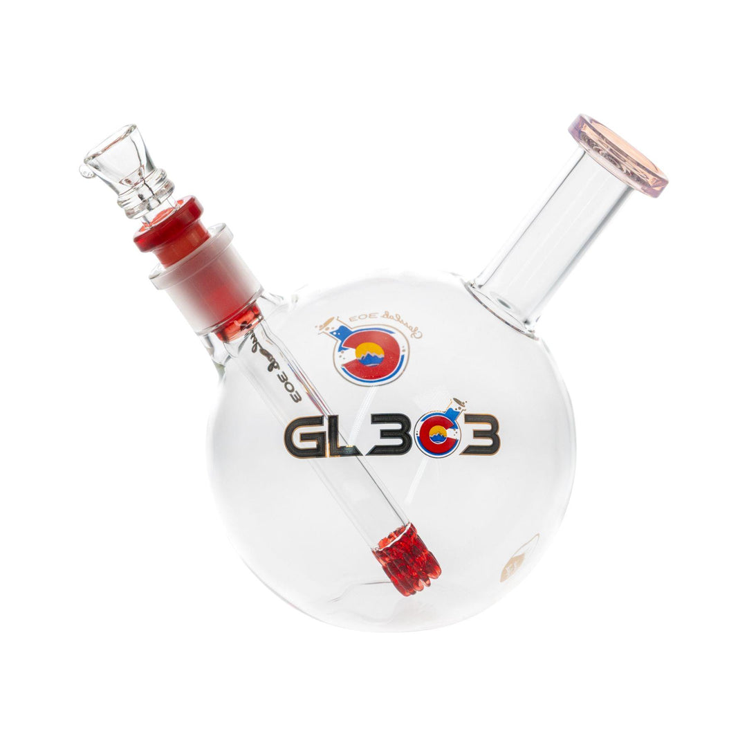 Glass Lab 303 GL Ball Water Pipe shot in a studio setting - Up N Smoke 