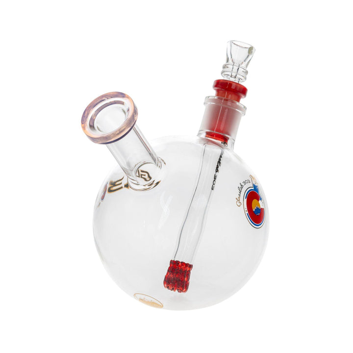 Glass Lab 303 GL Ball Water Pipe shot in a studio setting - Up N Smoke 