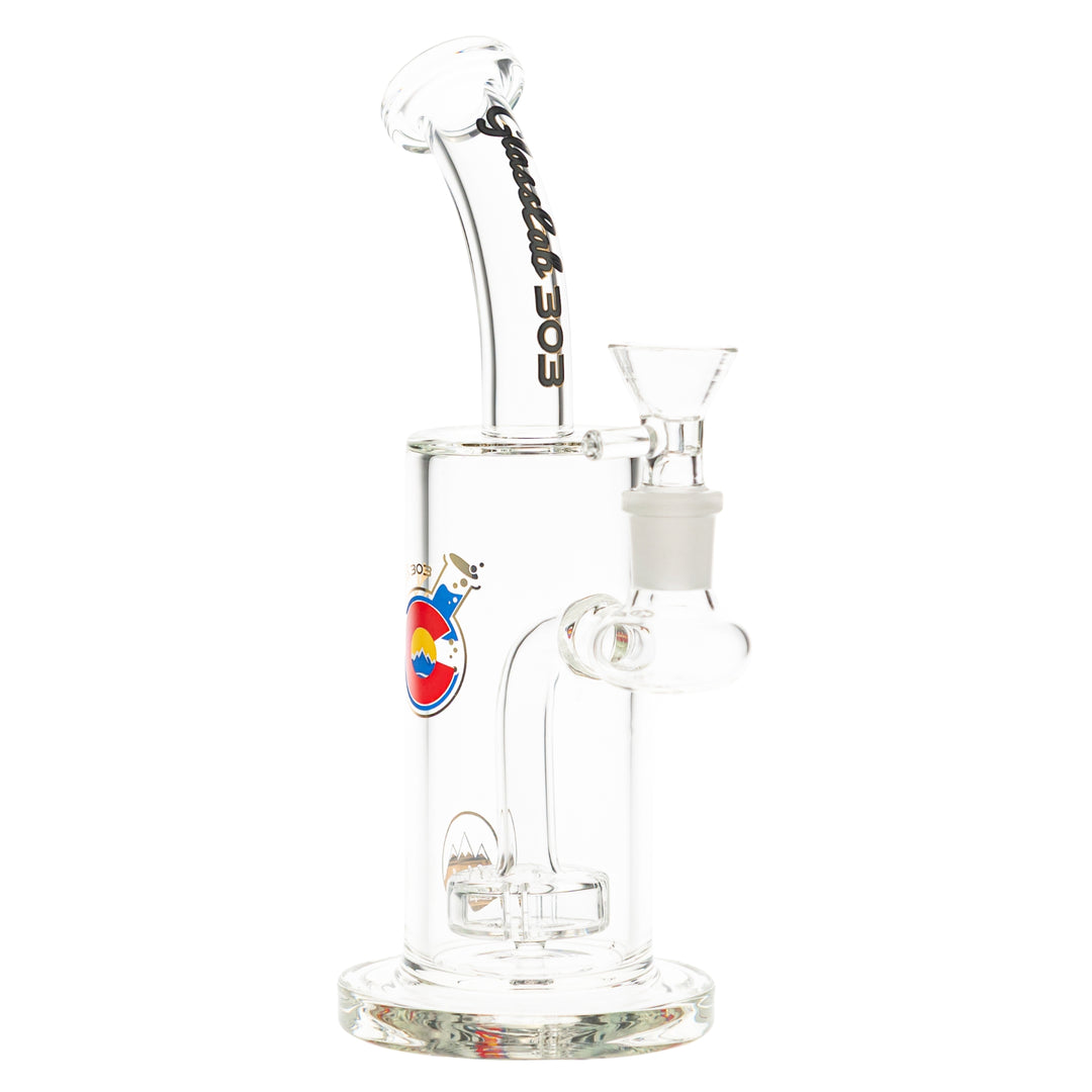 Glasslab 303 Economy slit showerhead Perc on a white background - Up N Smoke