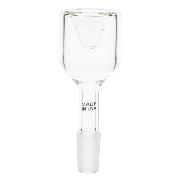 Glowfly Glass 18” Tree Arm Perc Straight Tube bowl on a white background - Up N Smoke