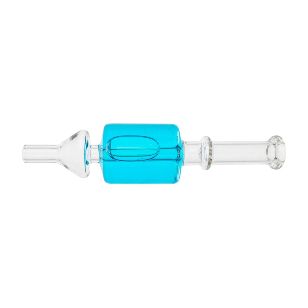 "Blue Glycerin Nectar Collector on a white background," - Up N Smoke.