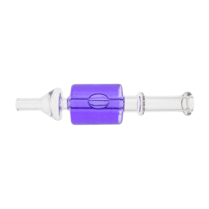 "Purple Glycerin Nectar Collector on a white background," - Up N Smoke.