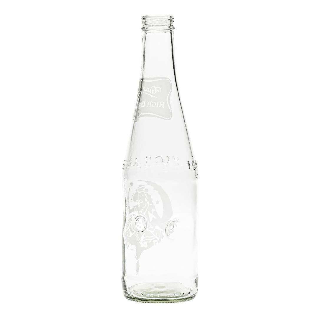 Gurk High Life Glass Bottle Pipe displayed on a white background front angle - Up N Smoke