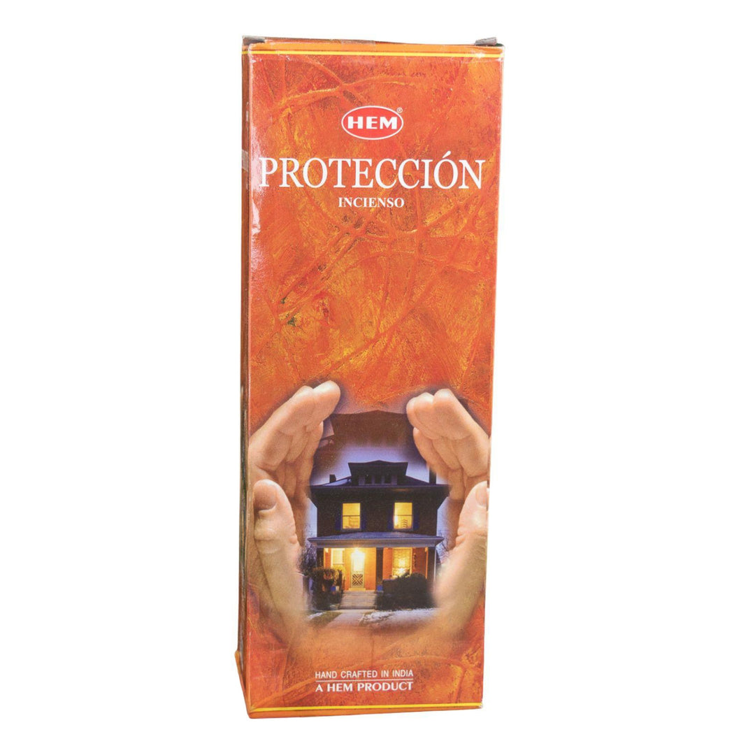 HEM Incense Sticks Protection 20pk display displayed on a white background - Up N Smoke