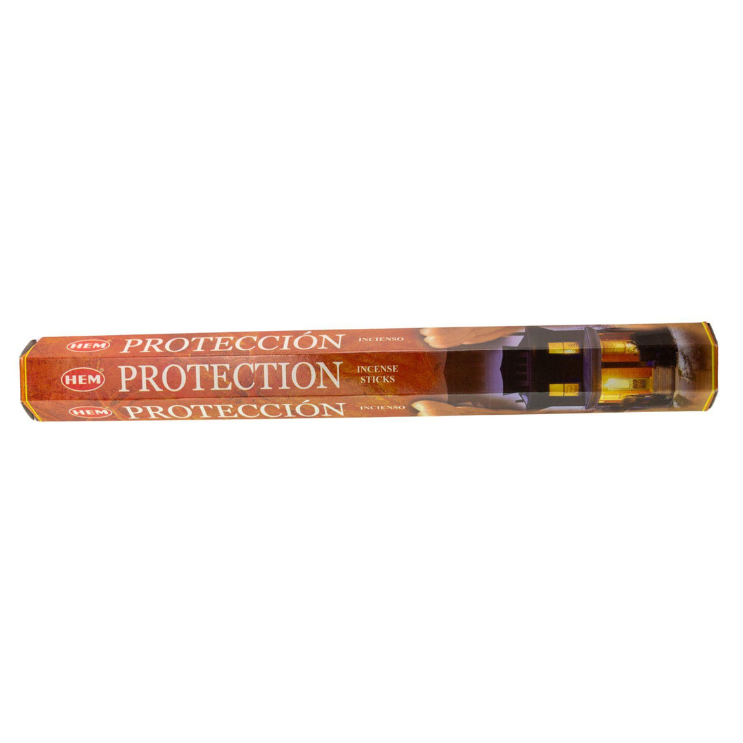 HEM Incense Sticks Protection 20pk display displayed on a white background - Up N Smoke