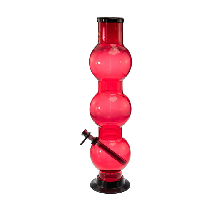"Left-side of a red Triple Bubble Water Pipe," - Up N Smoke.