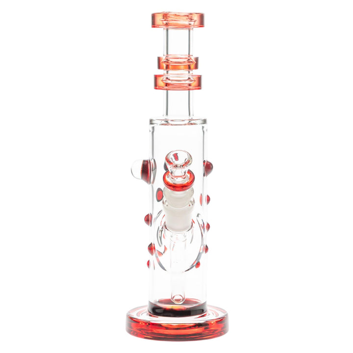 Hubbard Wig Wag Water Pipe front angle on a white background - Up N Smoke 