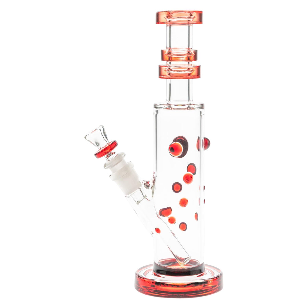 Hubbard Wig Wag Water Pipe left angle on a white background - Up N Smoke 