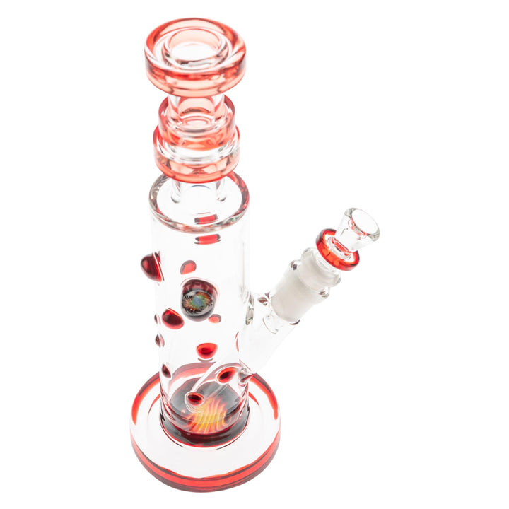 Hubbard Wig Wag Water Pipe top angle on a white background - Up N Smoke 