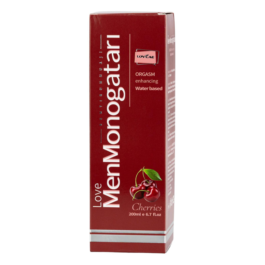Intimate Anal Lubricant displayed on a white background cherries scented packaging - Up N Smoke