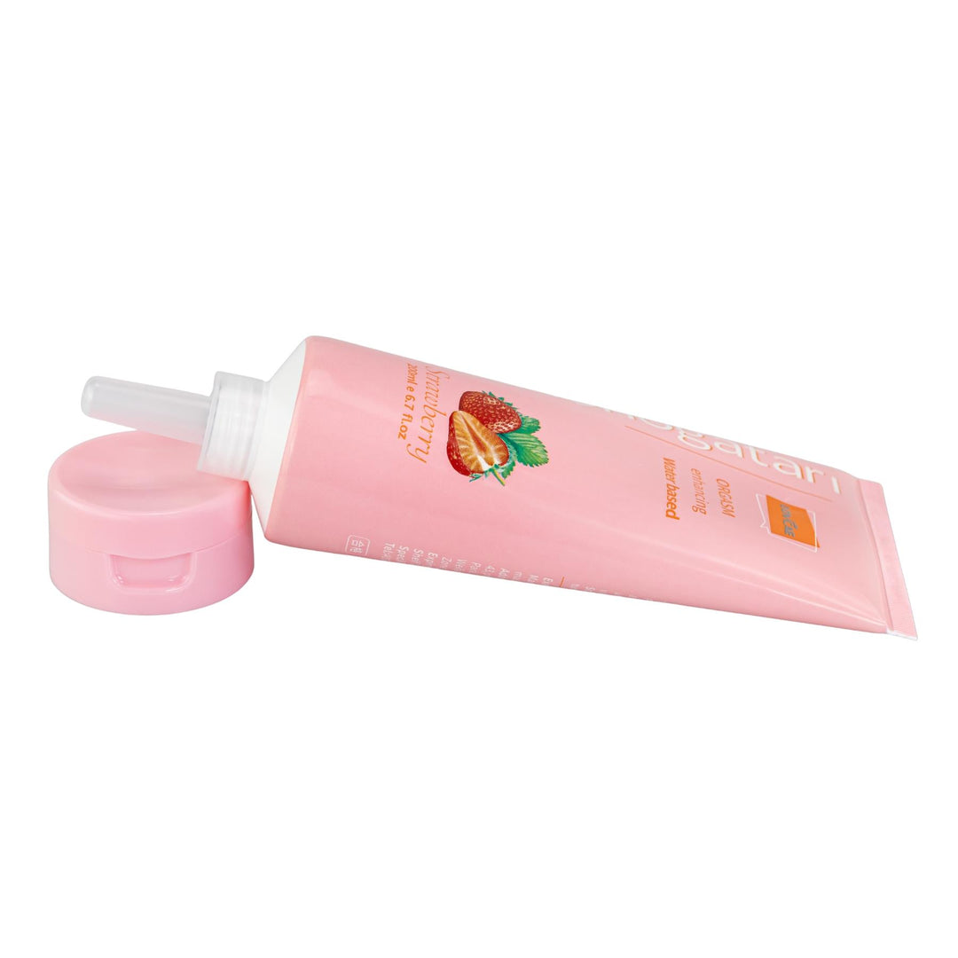 Intimate Anal Lubricant displayed on a white background strawberry - Up N Smoke