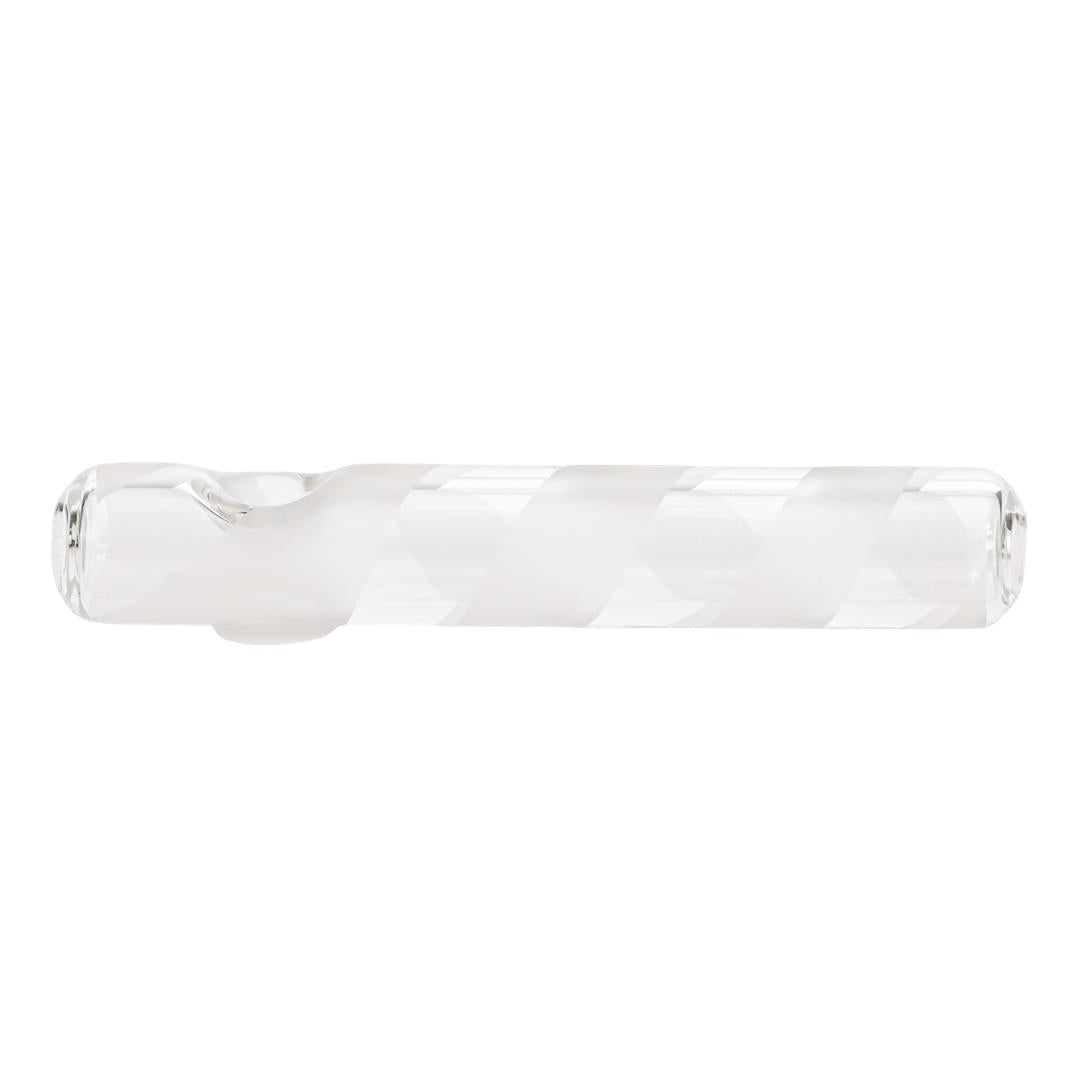 JF Frosted Steamroller frosted stripes displayed on a white background right angle - Up N Smoke