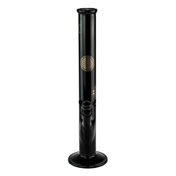 JF Geometric Flare Straight Tube displayed on a white background front facing - Up N Smoke