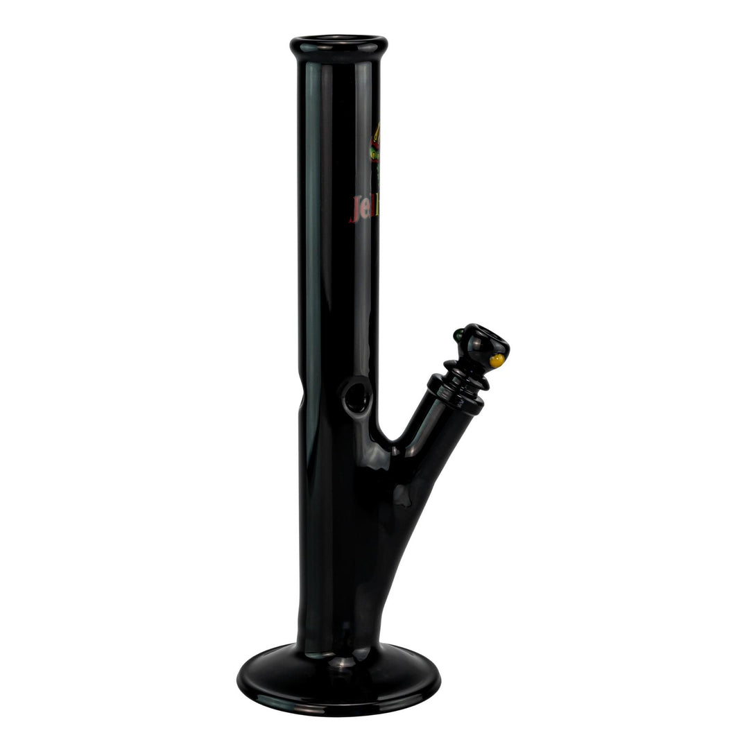 JF Rasta Flare Straight Tube displayed on  a white background right facing angle - Up N Smoke 