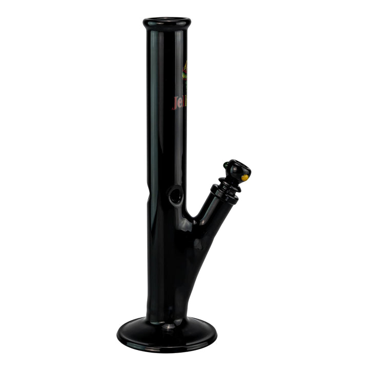JF Rasta Flare Straight Tube displayed on  a white background right facing angle - Up N Smoke 