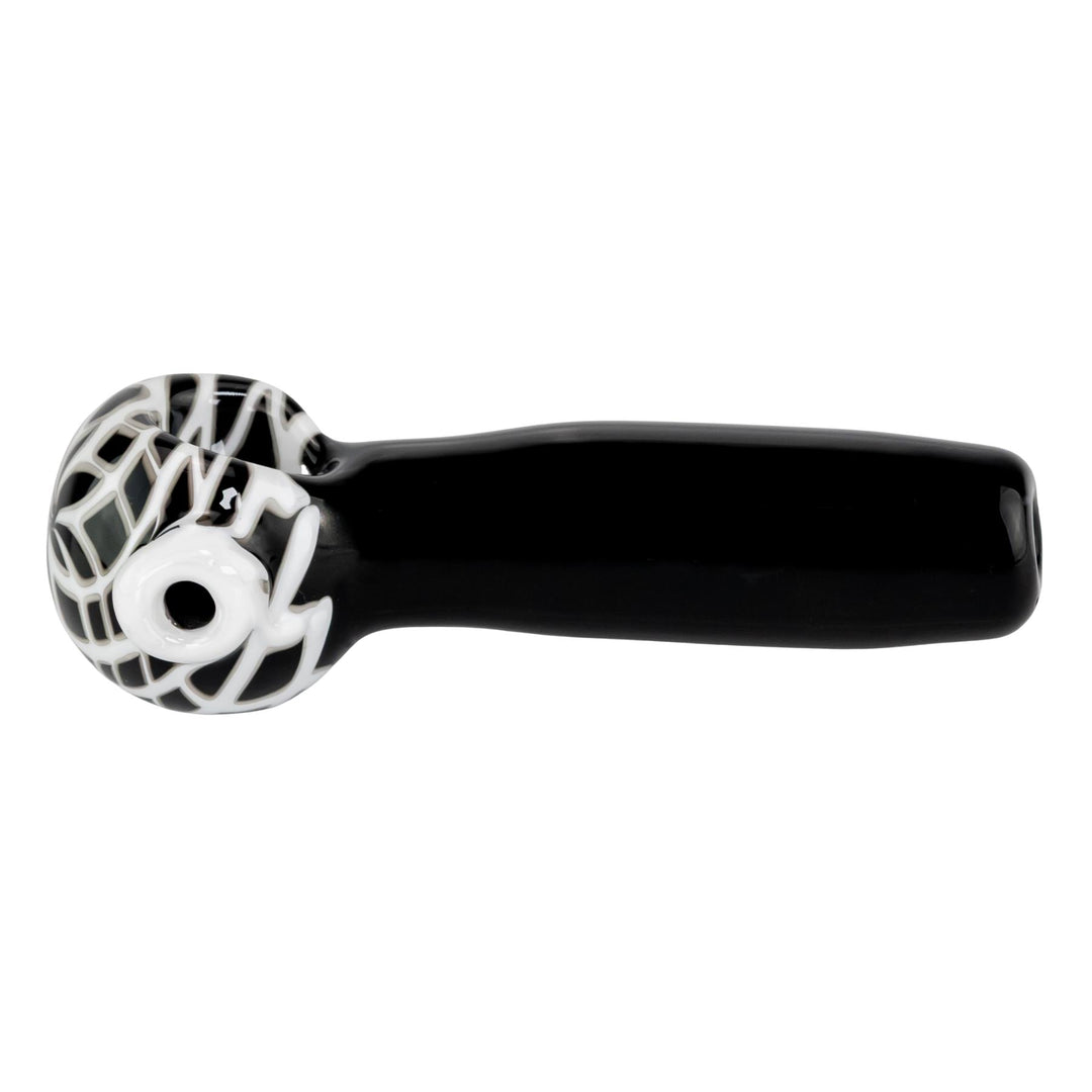 JF Reticello Hand Pipe displayed on a white background - Up N Smoke