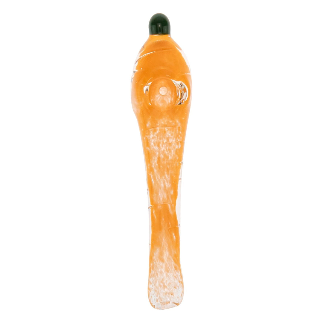 JF Vegetable Hand Pipe Carrot displayed on a white background - Up N Smoke