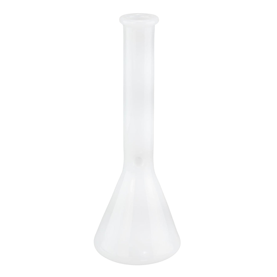 JF White Beaker displayed on a white background back facing - Up N Smoke