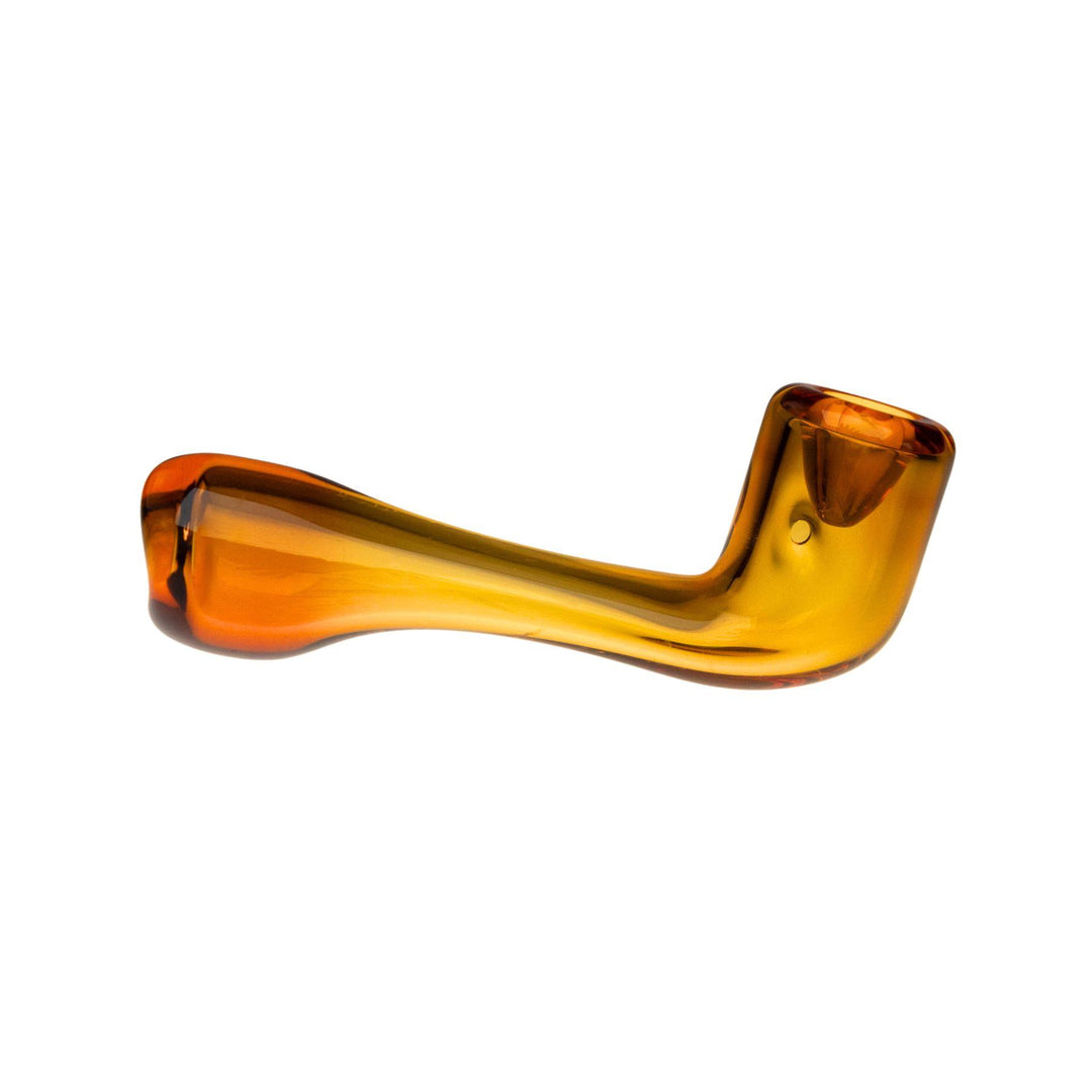 "A 3'' amber sherlock pipe made by JJG," - Up N Smoke.