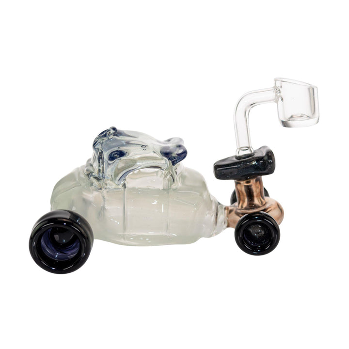 "Right side of a Jason Barr Derby Car Rig that stands at approximately 2.5 inches tall and is 5 inches long," - Up N Smoke.